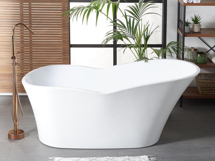 Produktbild Beliani Badewanne freistehend weiss 170 x 80 cm DULCINA (243 l, 170 cm, 80 cm)