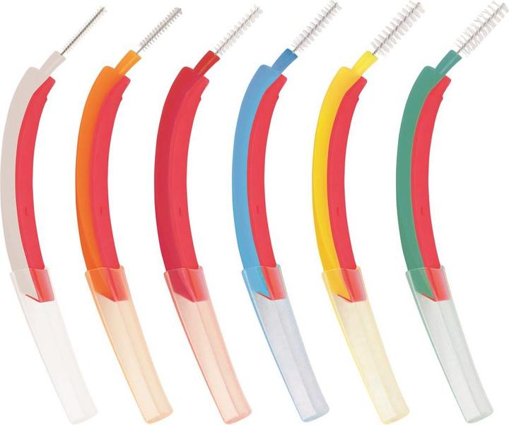 Actual product image Edel + White PROFI-LINE interdental brushes (6 x)
