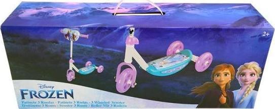 Actual product image Saica Toys Scooter Frozen 3 wheels pink/blue/white