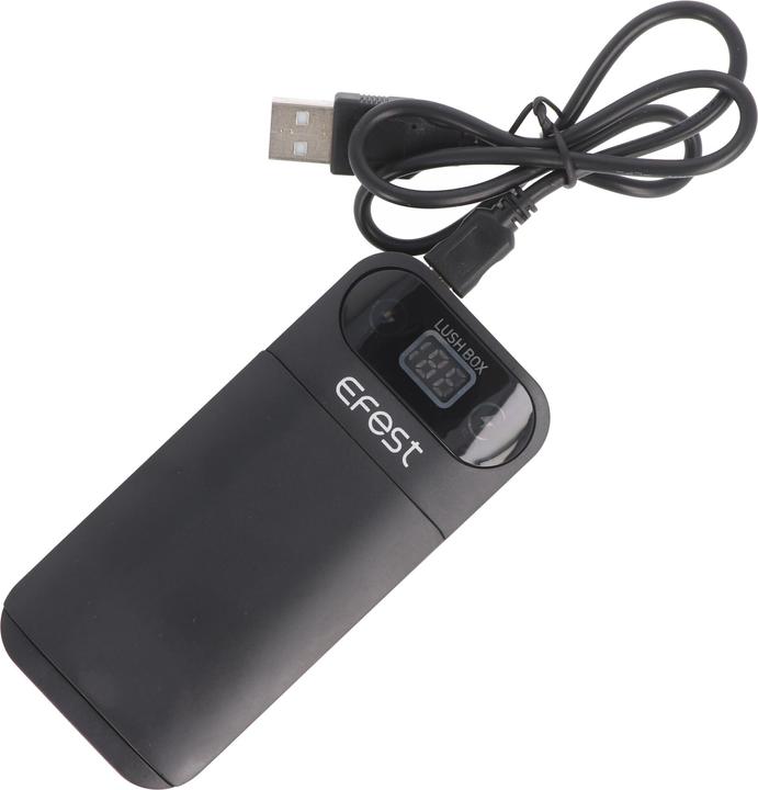 Actual product image Efest Powerbank and 18650 Li-ion charger for 18650 3.6V -3.7V Lithium Ion batteries, without batteries (1 pcs., 18650, Battery + charger)