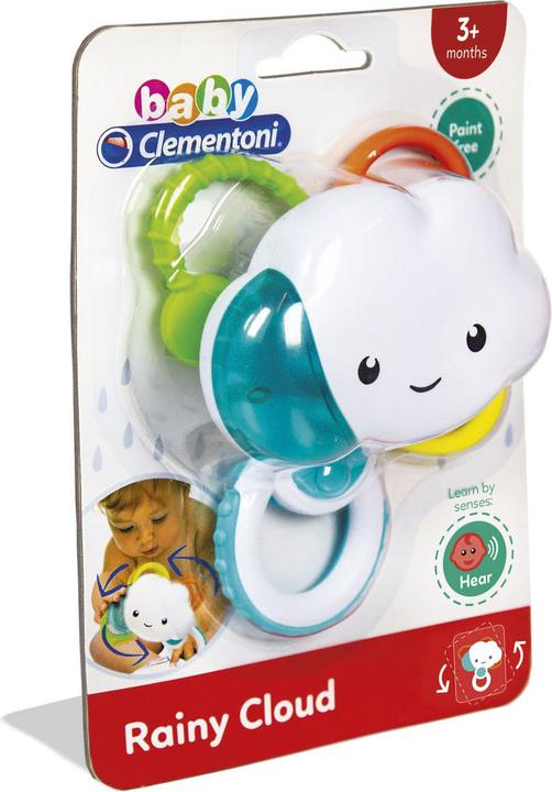 Actual product image Clementoni Baby Rainy Cloud Rattle