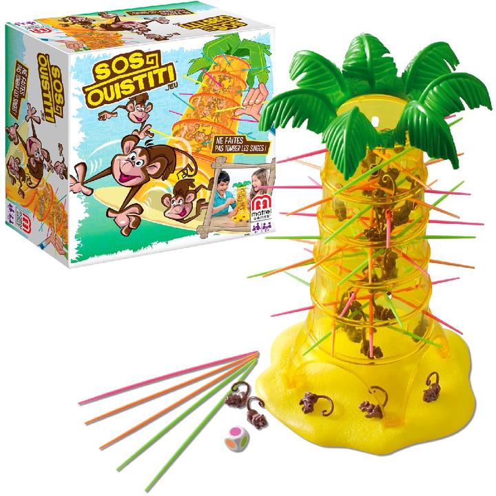 Actual product image Mattel Games S.O.S. Monkey Alarm (German)