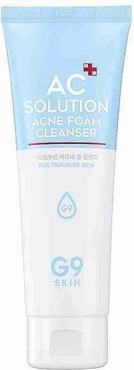 Actual product image G9 Skin AC Solution Acne Foam Cleanser (Foam, 120 ml)