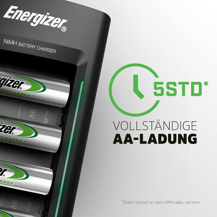 Produktbild Energizer Recharge Universal (1 Stk., 9V Block, AA, AAA, D, 2300 mAh, Ladegerät ohne Akku)
