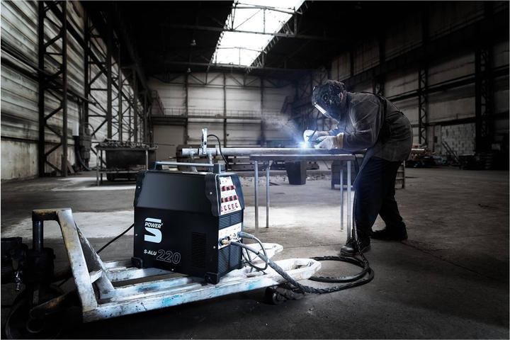 Actual product image Stamos Aluminium Welder - 220 A - 230 V - Pulse - 2/4 Tact