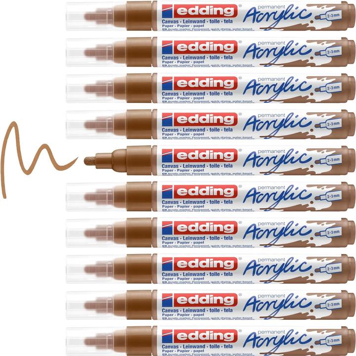 Actual product image Edding Acrylic marker 5100 Medium (Hazelnut, 3 mm, 1 x)