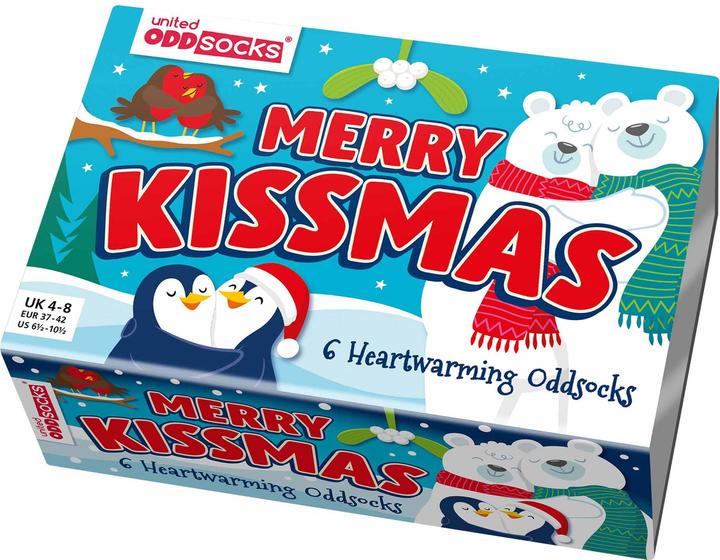 Produktbild United Oddsocks Merry Kissmass (3er Pack, 37 - 42)