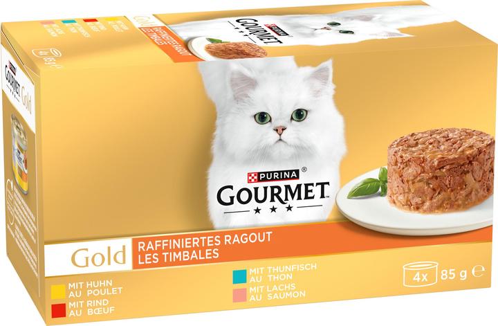 Actual product image Gourmet Gold (Adult, Senior, 4 pcs., 85 g)
