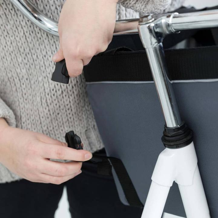 Immagine prodotto Trixie Box anteriore per biciclette (Cane, Riflettori)