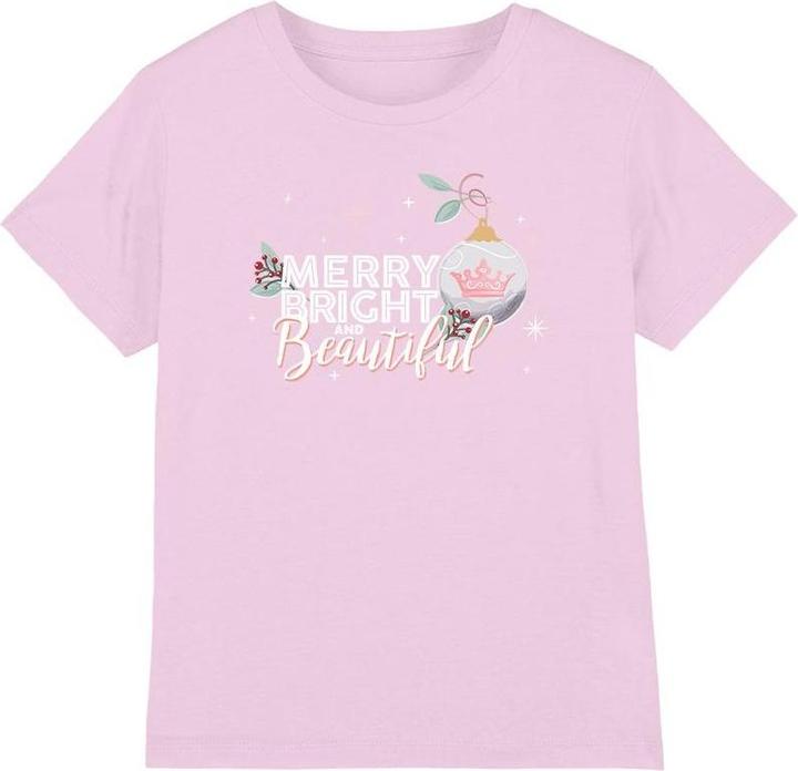 Disney Princess Merry Bright And Beautiful TShirt weihnachtliches Design
