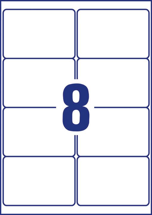 Actual product image Avery Ultra-resistant film labels