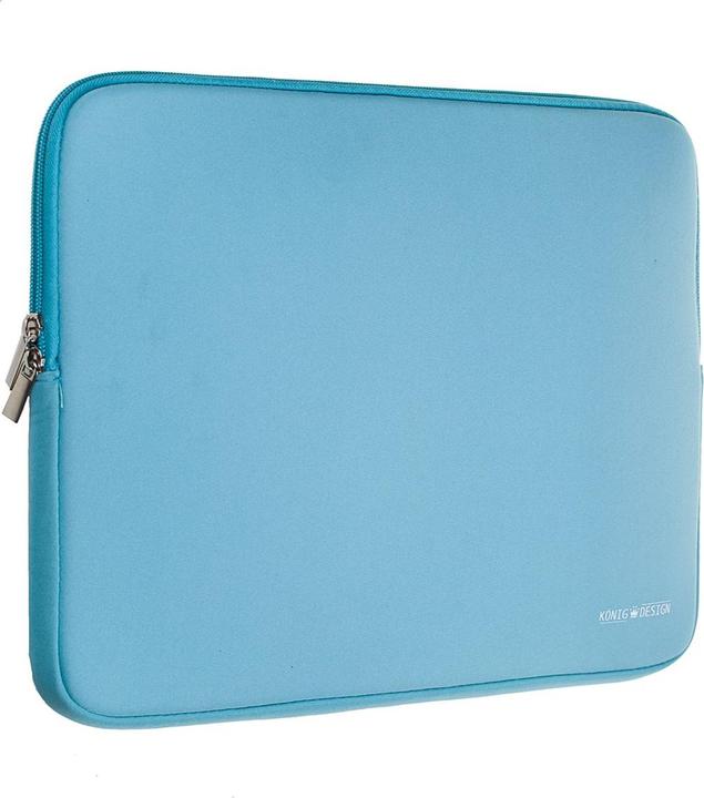 Produktbild König Design Universal Notebooktasche 13 13,3 Zoll Tasche Hülle Laptop Notebook Case Blau (13", Samsung, Lenovo, Apple)