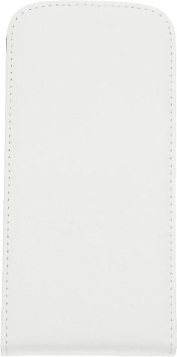 Actual product image OEM Slim Leather Flip Case Galaxy S5 mini - White (Samsung Galaxy S5 Mini)
