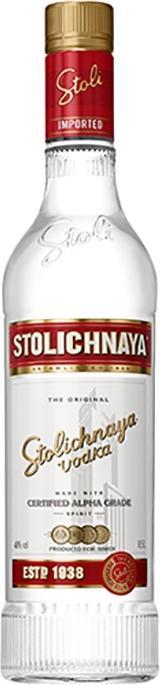 Actual product image Stolichnaya Vodka Vodka from Latvia
