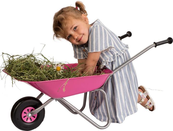 Actual product image Outdoor Active Metallschubkarre