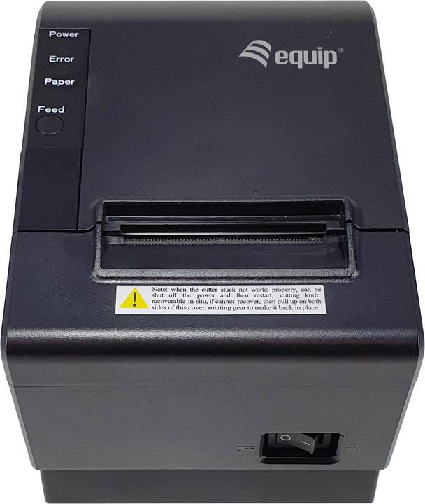 Produktbild equip Thermodrucker 58mm USB/Ethernet/RJ11 sw (RJ11)