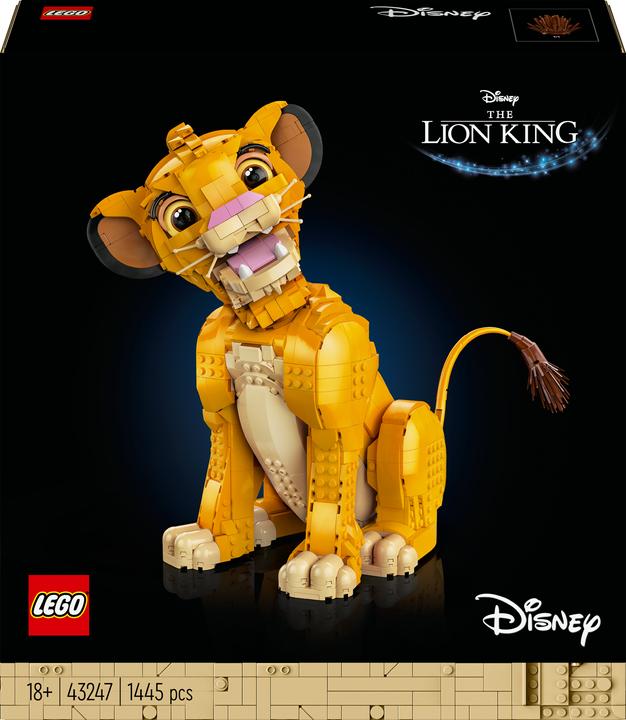 Produktbild LEGO Simba, Der junge König der Löwen (43247, LEGO Disney)