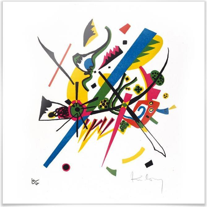 Actual product image Trenddeko Kandinsky - Small worlds 1 (40 x 40 cm)