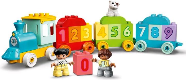 Productafbeelding LEGO Cijfertrein Leren tellen (10954)
