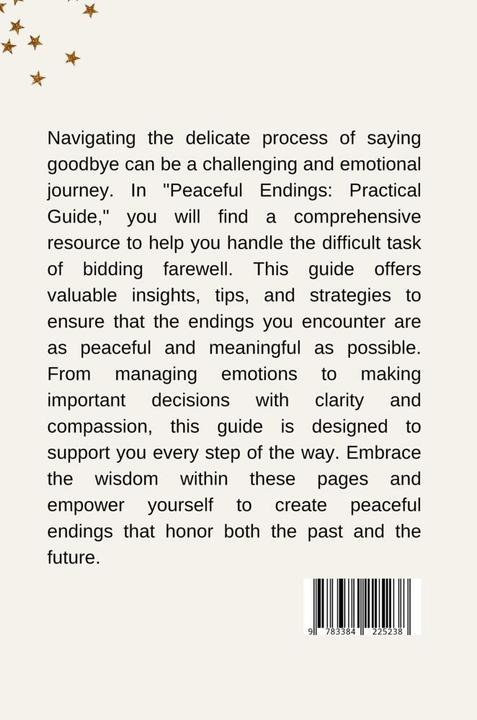 Actual product image Peaceful Endings: Practical Guide (German, Mariyak, 2024)