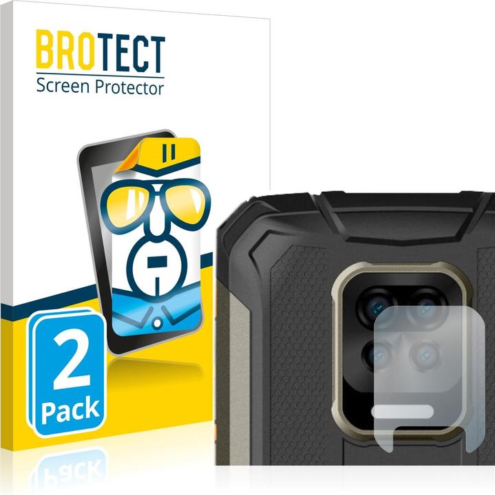 Productafbeelding BROTECT Schermbeschermer Clear (2 Stuk, Doogee S59 Pro)