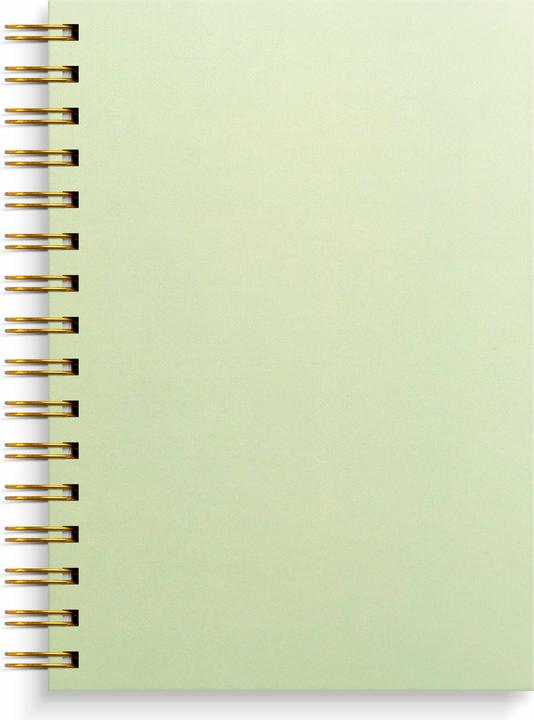 Produktbild Burde Notizbuch A5 grn (A5, Harter Einband)