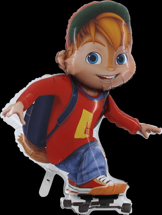 Actual product image Amscan XXL Alvin and the Chipmunks Ballon