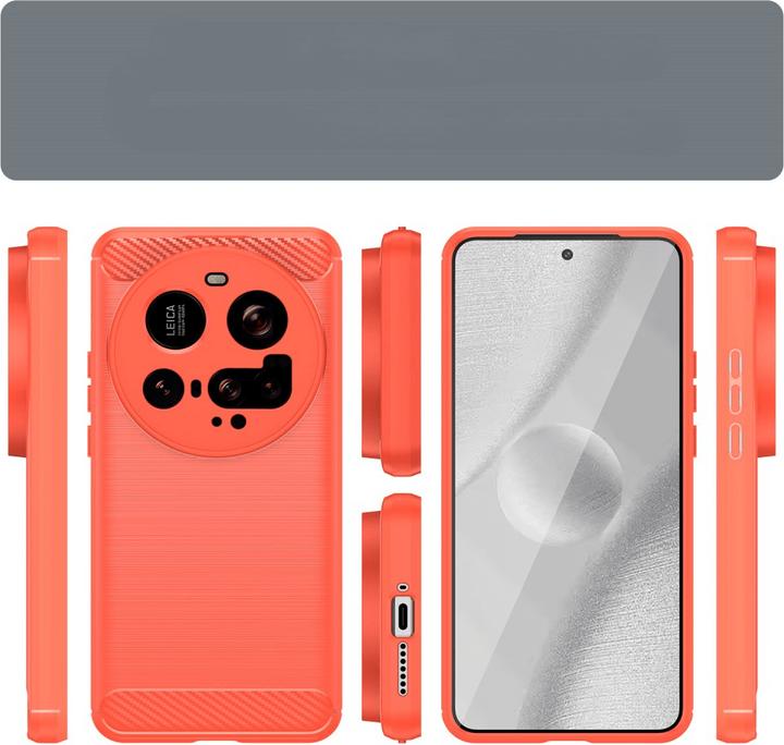 Immagine prodotto Cover-Discount Xiaomi 15 Ultra - Metall Carbon Look Hülle (Xiaomi 15 Ultra)