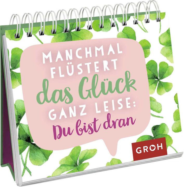Image du produit Parfois, la chance murmure doucement : C'est ton tour (Allemand, Maison d'édition Groh, 2021)
