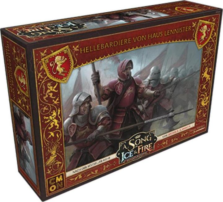 Immagine prodotto Cmon CMN0077 - A Song of Ice & Fire - Alabardieri della Casa Lannister, età 14+ (espansione EN) (Tedesco)