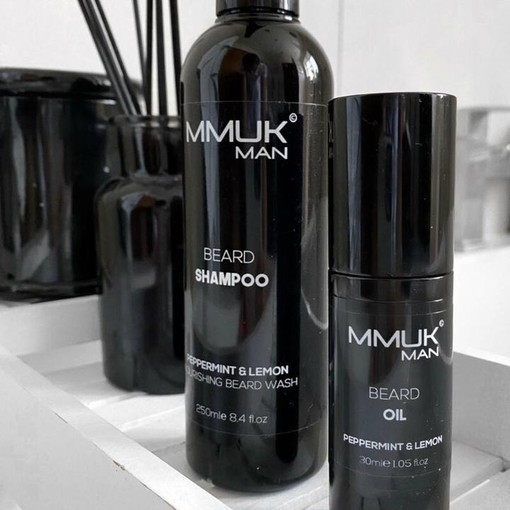 Produktbild Mmuk Man Bartöl Peppermint & Lemon & Cinnamon