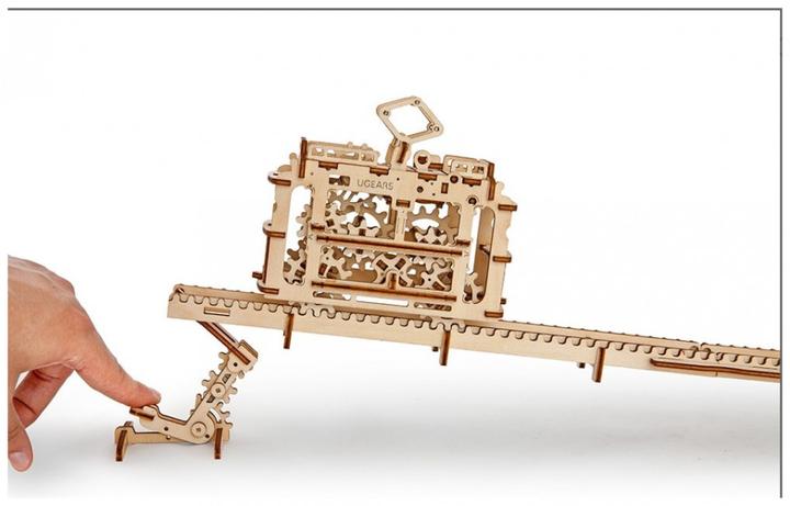 Actual product image Ugears Tram and rails