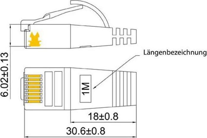 Actual product image Wirewin Network cable (STP, CAT6, 20 m)