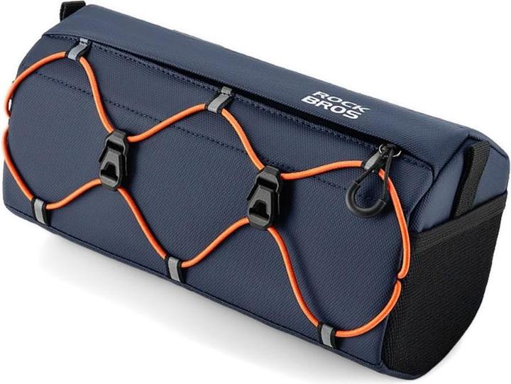 Actual product image Rockbros 30110054002 bicycle handlebar bag 2.2 l - blue (2.20 l, Handlebar bag)