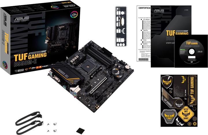 Produktbild ASUS TUF Gaming B550M-E (AM4, AMD B550, mATX)