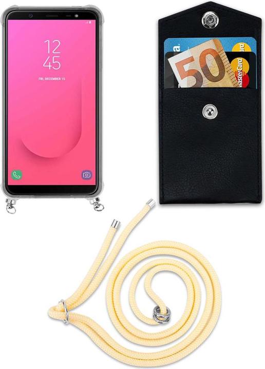 Produktbild Cadorabo TPU Handy Kette SILBER Cover