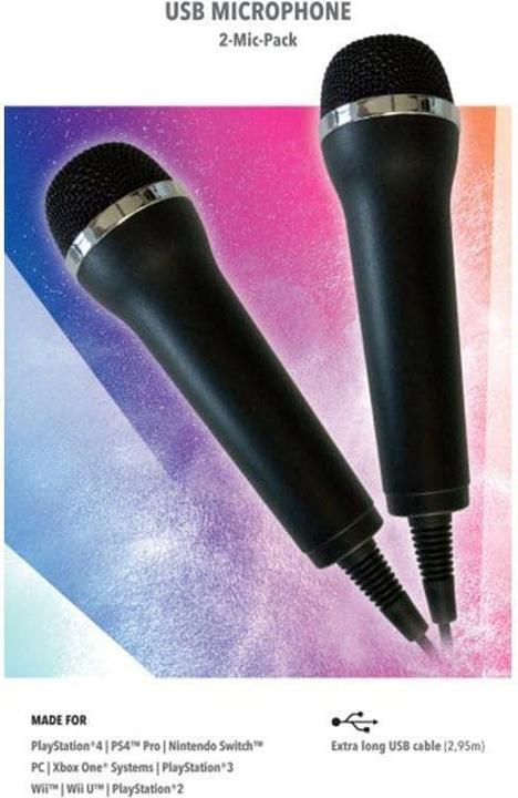 Produktbild Deep Silver Karaoke Mikrofone für Playstation, Xbox, Switch
