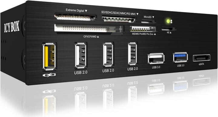 Actual product image Icy Box Card reader 5.25 IB-867-B (4-pin Molex)