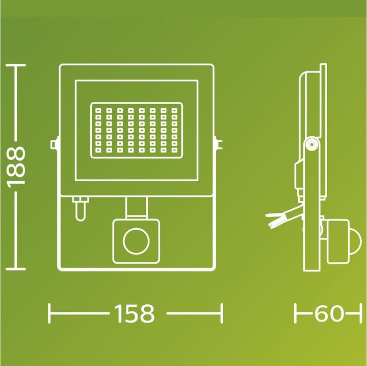 Immagine prodotto Philips Outdoor Flutlicht Lois (2700 lm, IP65)