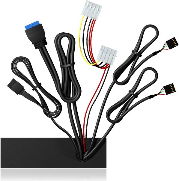 Actual product image Icy Box Card reader 5.25 IB-867-B (4-pin Molex)
