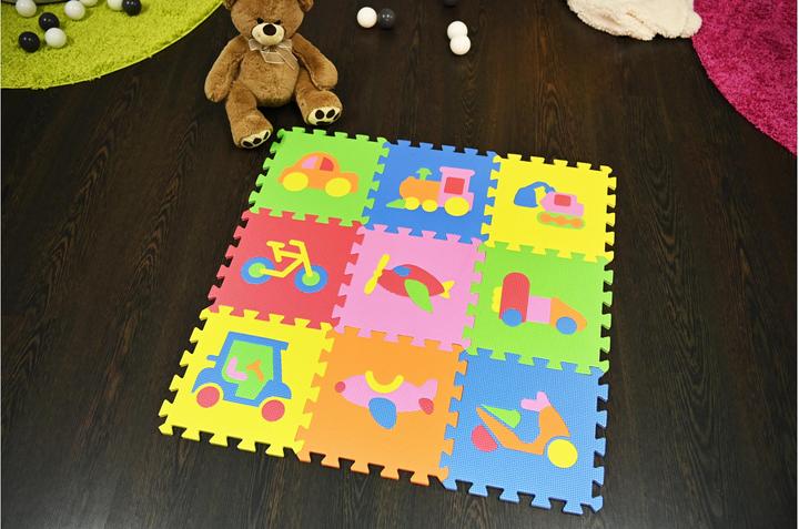 Immagine prodotto Knorrtoys Tappeto puzzle - "Veicoli"/10 pezzi/32 cm (32 x 32 cm)
