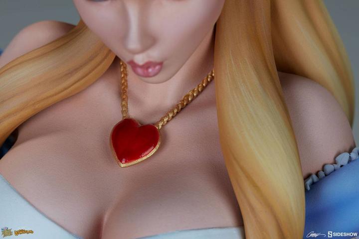 Actual product image Sideshow Fairytale Fantasies Collection "Alice in Wonderland" Statue