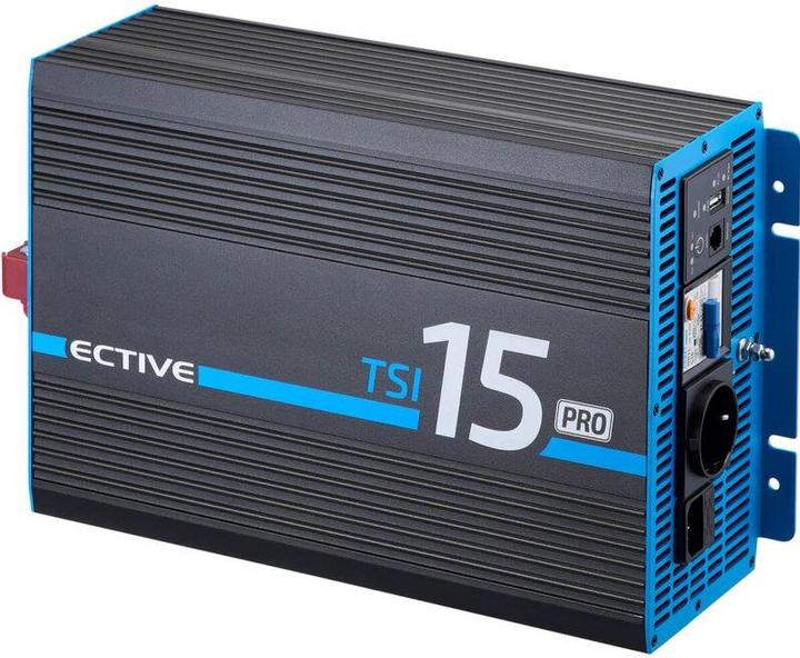 Image du produit Ective TSI 15 PRO Onduleur sinusoïdal 1500W/12V avec priorité au secteur