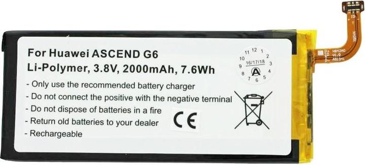 Immagine prodotto AccuCell Akku Huawei Ascend G6 Akku, Ascend P6, Ascend P7