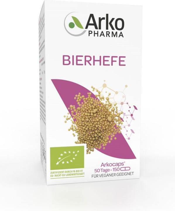 Image du produit Arkopharma Arkocaps Bierhefe Kapseln (150 pièce(s), À granulés, 125 g)