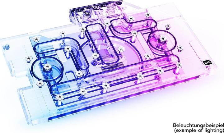 Produktbild Alphacool Eisblock Aurora GPX-N RTX 3070 TUF/Dual mit Backplate - Acryl + Nickel