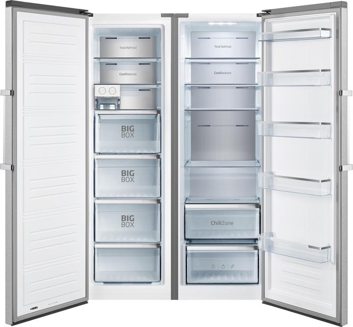 Actual product image Amica Refrigerator VKS 358 150 E WxHxD 59.5 x 185.5 x 71.2 cm (370 l)