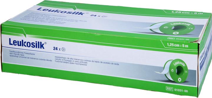 Immagine prodotto BSN LEUKOSILK 5MX1.25CM, 24 pezzi PFL (24 x)
