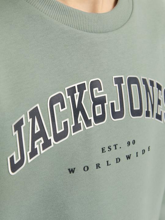 Actual product image Jack & Jones Jjecaleb Varsity Sweat Crew Neck Sn Jnr (176)