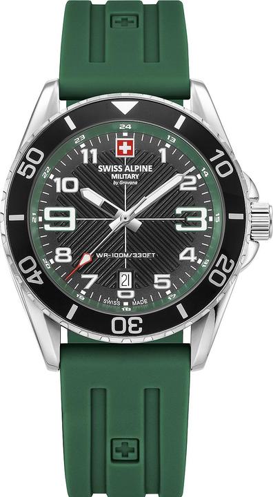 Immagine prodotto Swiss Alpine Military 7029.1834 Orologio da uomo Raptor 42mm 10ATM (Orologio sportivo, Fatto in Svizzera, 42 mm)